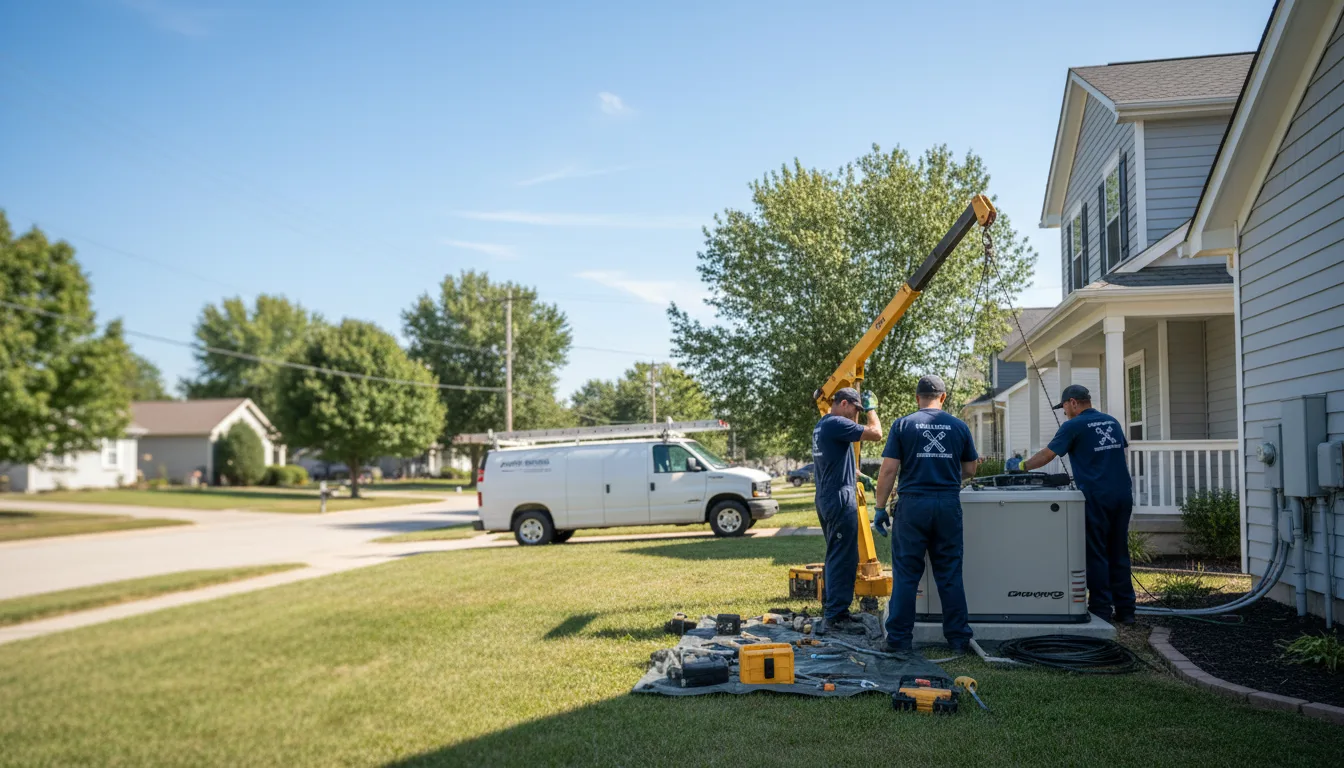 Generator Installation in Caledonia, IL near me
